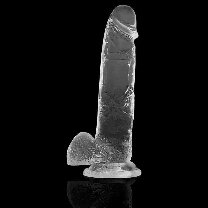 X RAY - CAZZO TRASPARENTE CON SFERE 22 CM -O- 4.6 CM - immagine 12