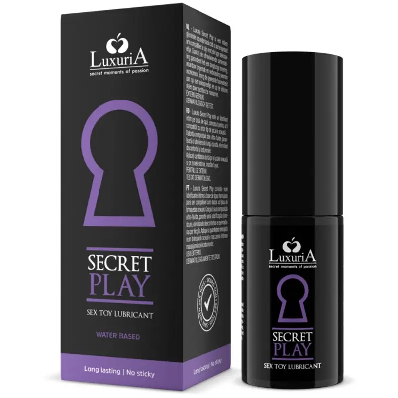 INTIMATELINE LUXURIA - SECRET PLAY SEX TOYS LUBRIFICANTE 30 ML - immagine 2