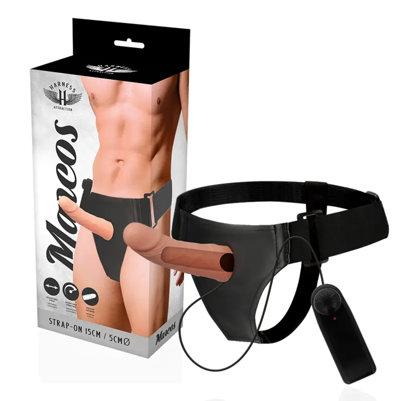 HARNESS ATTRACTION - RNES TELAI CAVI CON VIBRATORE 15 CM -O- 5 CM - immagine 8