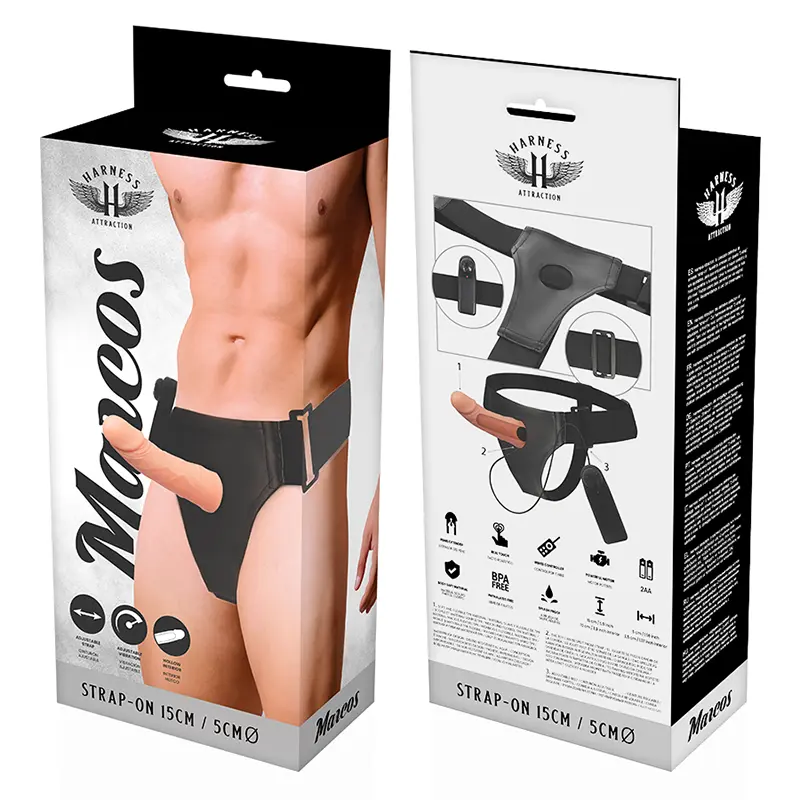 HARNESS ATTRACTION - RNES TELAI CAVI CON VIBRATORE 15 CM -O- 5 CM - immagine 14