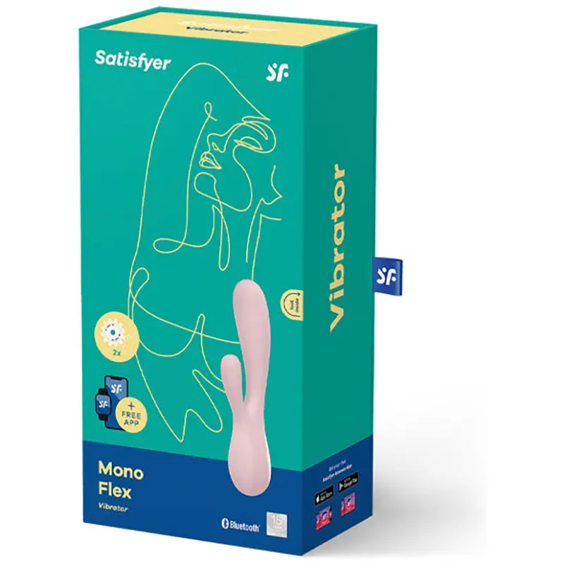 SATISFYER - MONO FLEX ROSA CON APP - immagine 4