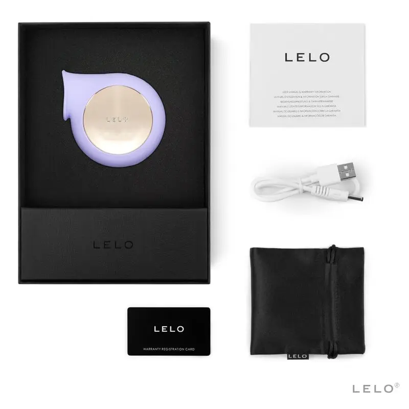 LELO - STIMOLATORE DI ONDE CLITORIDE LILLA SILA - immagine 5