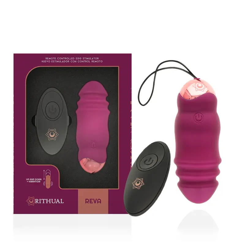 RITHUAL - REVA EGG TELECOMANDO SISTEMA UP&DOWN + VIBRAZIONE - immagine 8