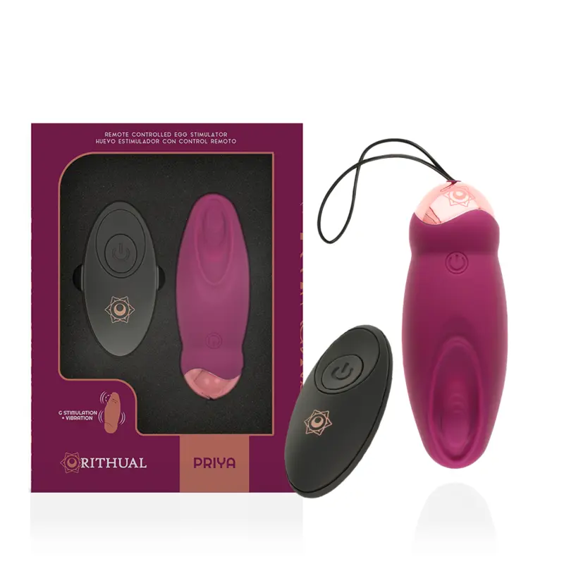 RITHUAL - PRIYA EGG TELECOMANDO G-SPOT + VIBRAZIONE - immagine 2