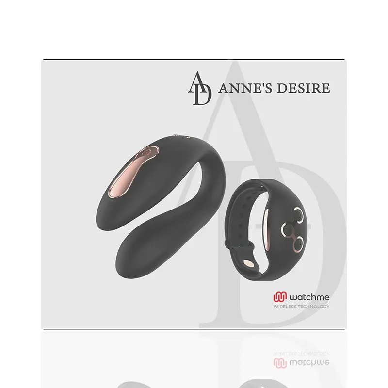 ANNE'S DESIRE - DUAL PLEASURE TECNOLOG A WATCHME NERO/ORO - immagine 9