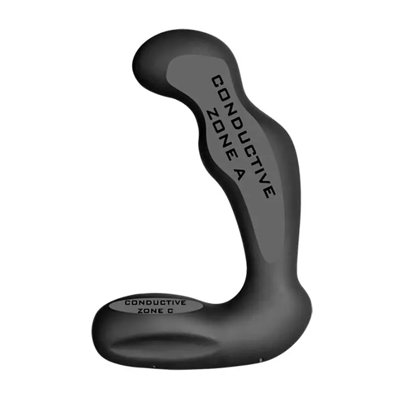 ELECTRASTIM - MASSAGGIO PROSTATICO SIRIUS SILICONE NERO - immagine 12