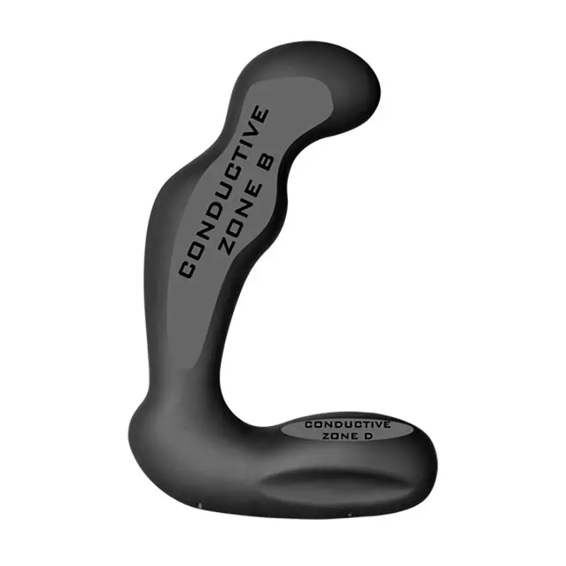 ELECTRASTIM - MASSAGGIO PROSTATICO SIRIUS SILICONE NERO - immagine 13