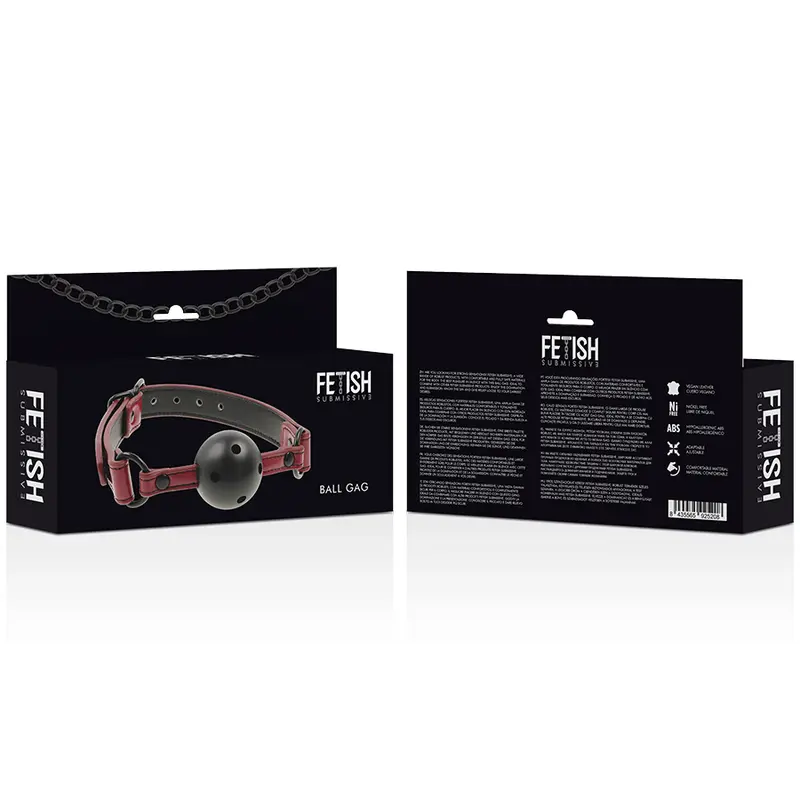 FETISH SUBMISSIVE DARK ROOM - GAG TRASPIRANTE - immagine 5