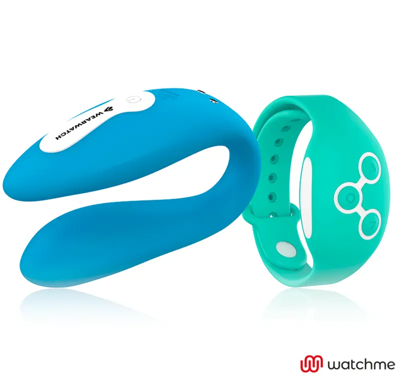 WEARWATCH - VIBRATORE WATCHME A DOPPIA TECNOLOGIA INDIGO/ACQUA DI MARE - immagine 2