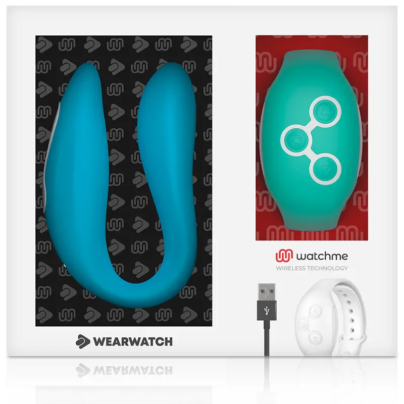 WEARWATCH - VIBRATORE WATCHME A DOPPIA TECNOLOGIA INDIGO/ACQUA DI MARE - immagine 6