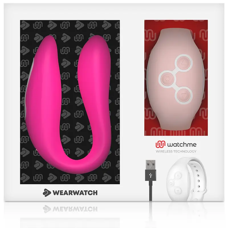 WEARWATCH - VIBRATORE WATCHME DOPPIA TECNOLOGIA FUCSIA / ROSA - immagine 6
