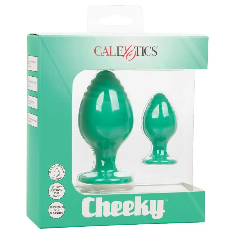 CALEXOTICS - BUTTPLUG CHEEKY VERDE - immagine 2