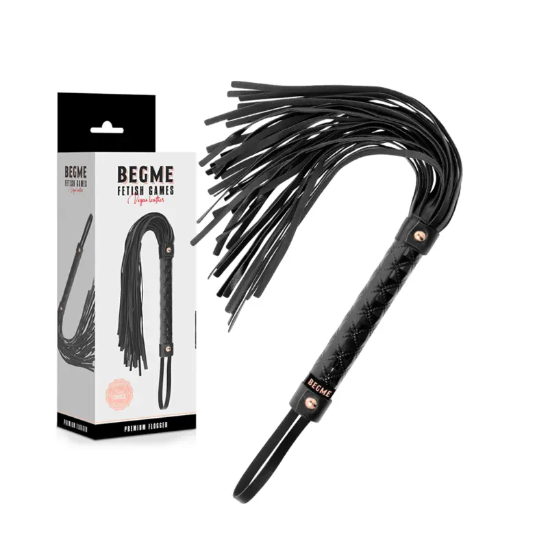 BEGME - BLACK EDITION FLOGGER IN PELLE VEGANA - immagine 2