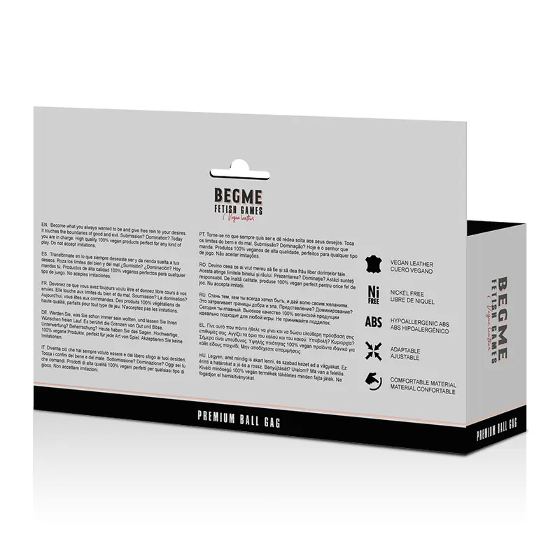 BEGME - EDIZIONE ROSSA IN PELLE VEGANA - immagine 6