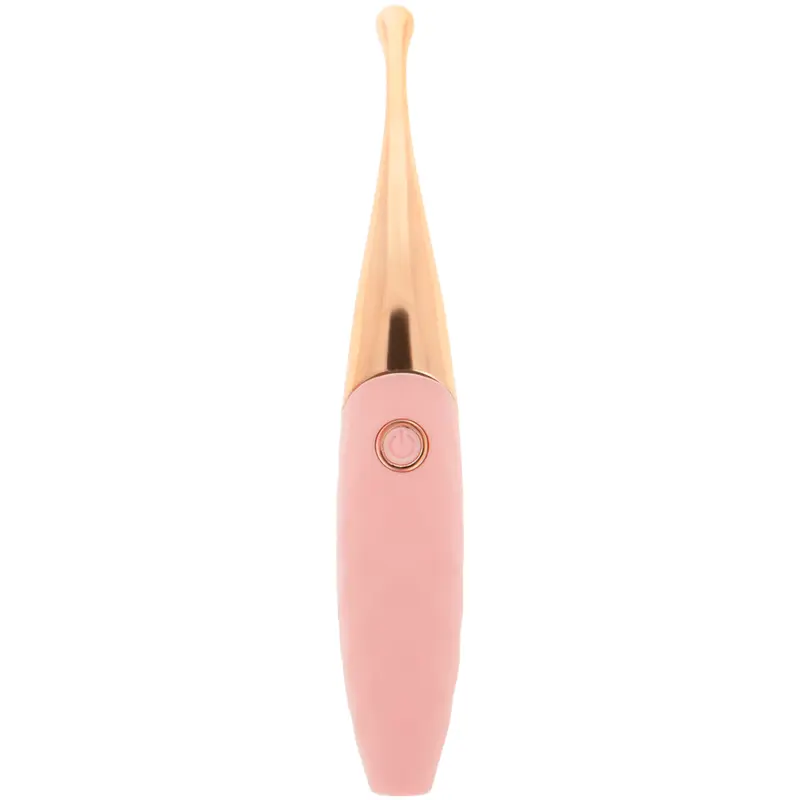 OHMAMA - STIMOLATORE CLITORIDE RICARICABILE 36 MODALITÀ ROSA-ORO ROSA - immagine 4