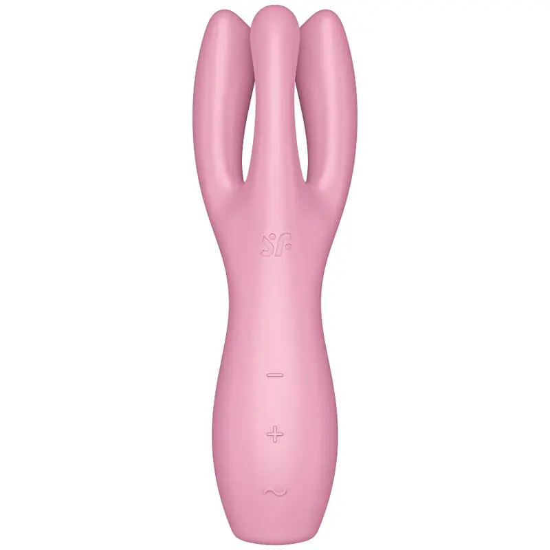 SATISFYER - VIBRATORE THREESOME 3 ROSA - immagine 2