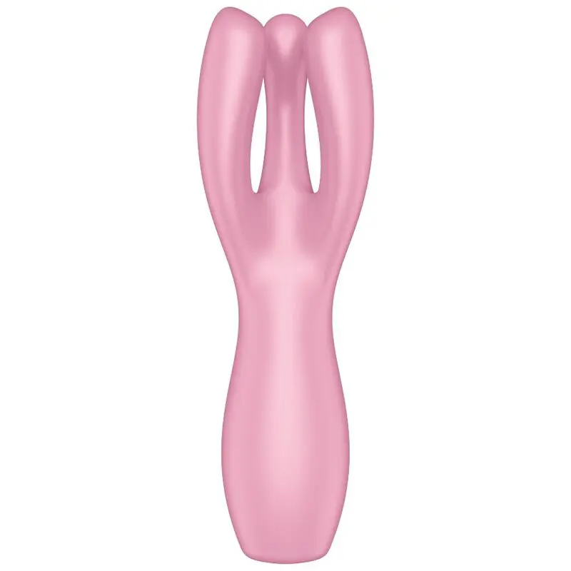 SATISFYER - VIBRATORE THREESOME 3 ROSA - immagine 3