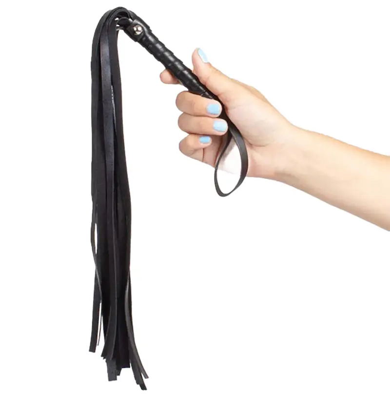 SECRETPLAY - BLACK BONDAGE WHIP COLLEZIONE BDSM