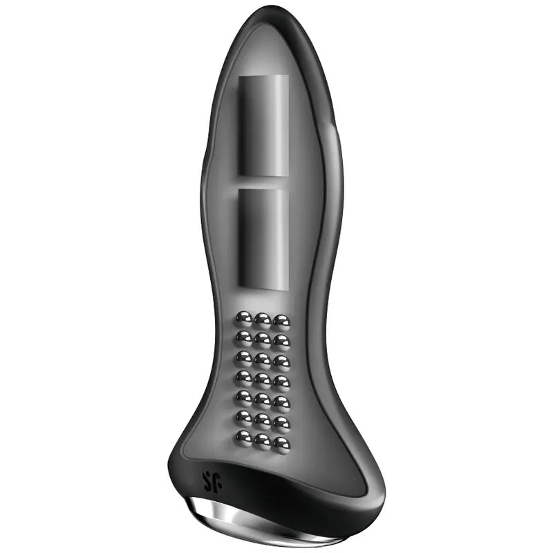 SATISFYER - ROTATOR PLUG 1+ APP VIBRANTE PLUG NERO - immagine 2