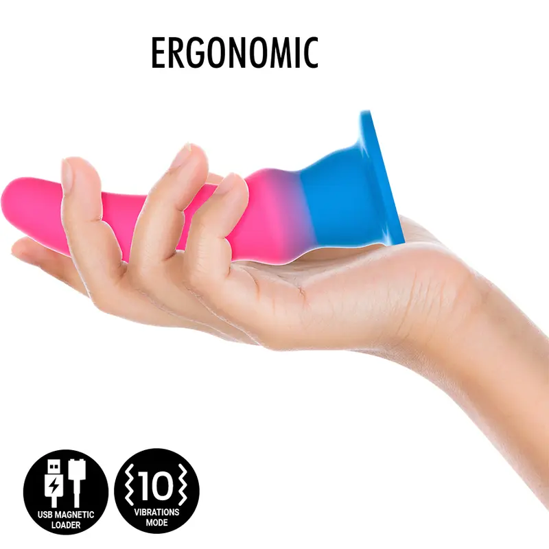 MYTHOLOGY - KUNO UTOPIA DILDO M - VIBRATORE COMPATIBILE CON TECNOLOGIA WIRELESS WATCHME - immagine 5
