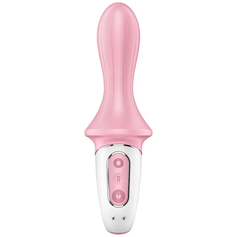 SATISFYER - VIBRATORE ANALE GONFIABILE AIR PUMP BOOTY 5+ ROSA - immagine 3
