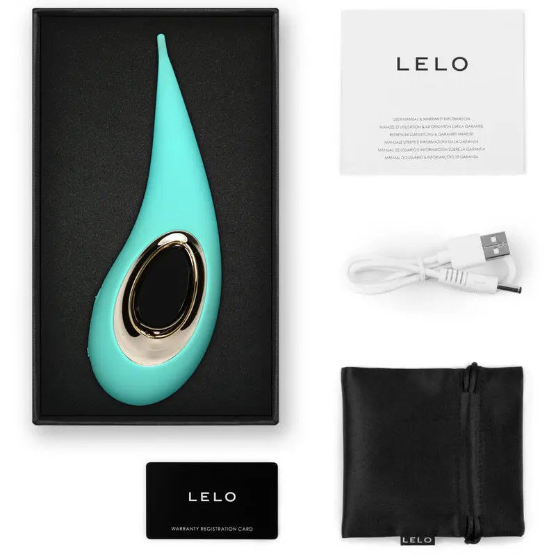 LELO - STIMOLATORE CLITORIDE DOT - ACQUA - immagine 2