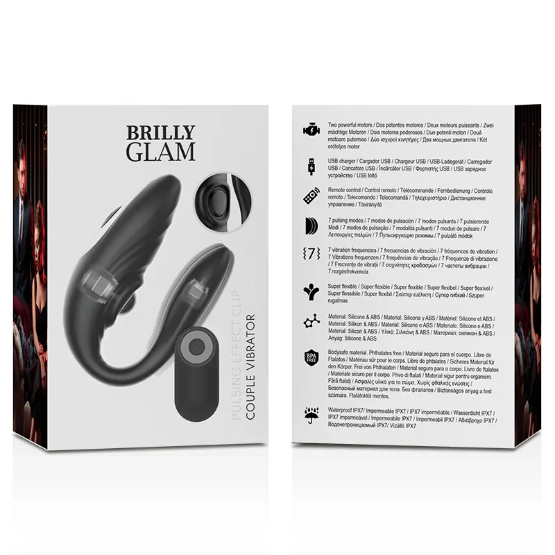 BRILLY GLAM- COPPIA TELECOMANDO PULSANTE E VIBRANTE - immagine 7