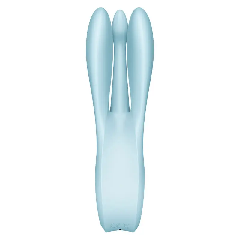 SATISFYER - THREESOME 1 VIBRATORE BLU - immagine 2