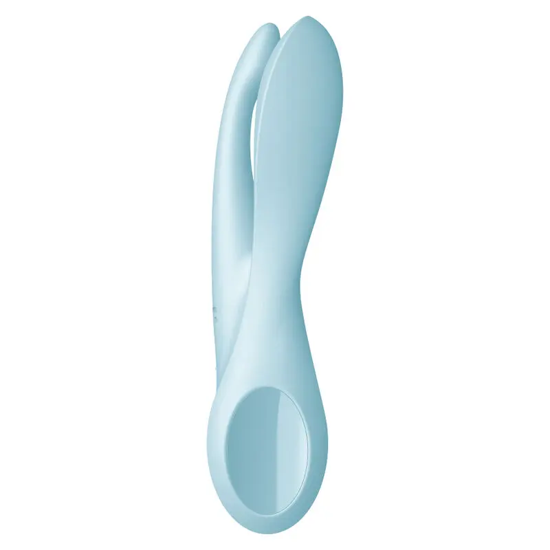 SATISFYER - THREESOME 1 VIBRATORE BLU - immagine 4