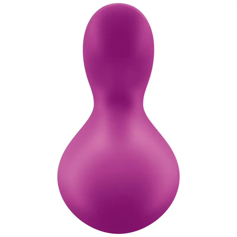 SATISFYER - VIBRATORE VIVA LA VULVA 3 LAY-ON VIOLA - immagine 3