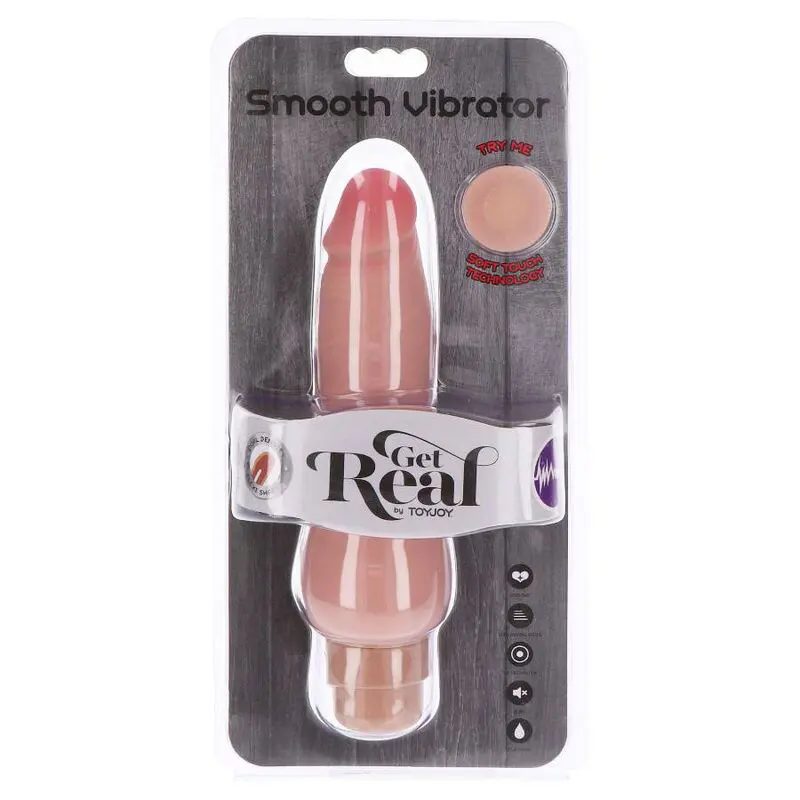 GET REAL - PELLE VIBRANTE LISCIA A DOPPIA DENSIT - immagine 8