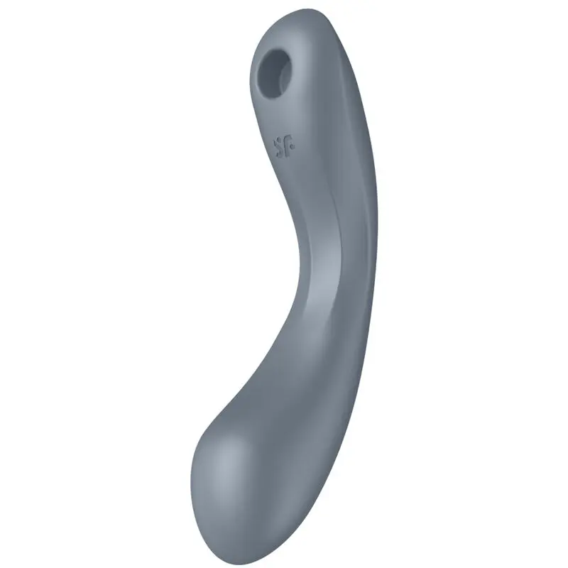 SATISFYER - CURVE TRINITY 1 AIR PULSE VIBRAZIONE GRIGIO - immagine 4