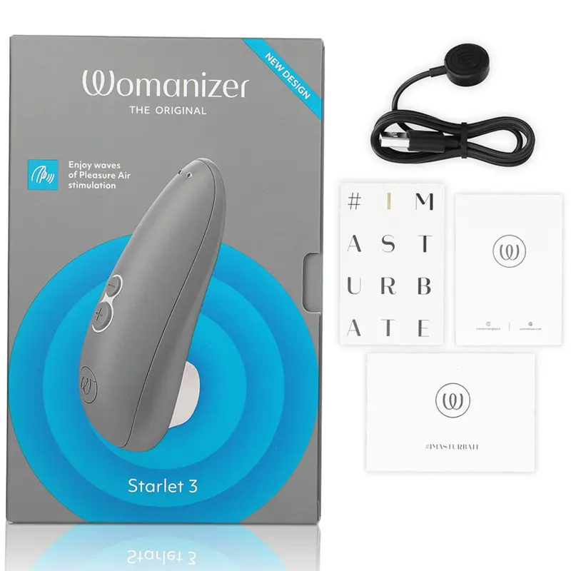 WOMANIZER - STIMOLATORE CLITORALE STARLET 3 GRIGIO - immagine 6