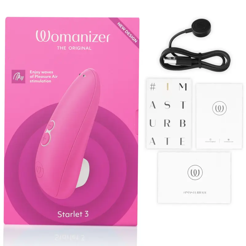 WOMANIZER - STIMOLATORE CLITORALE STARLET 3 ROSA - immagine 13