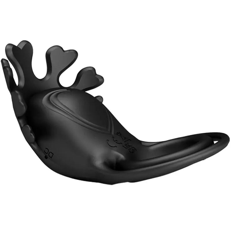 PRETTY LOVE - ANELLO VIBRATORE RUBEN 7 VIBRAZIONI IN SILICONE NERO - immagine 5