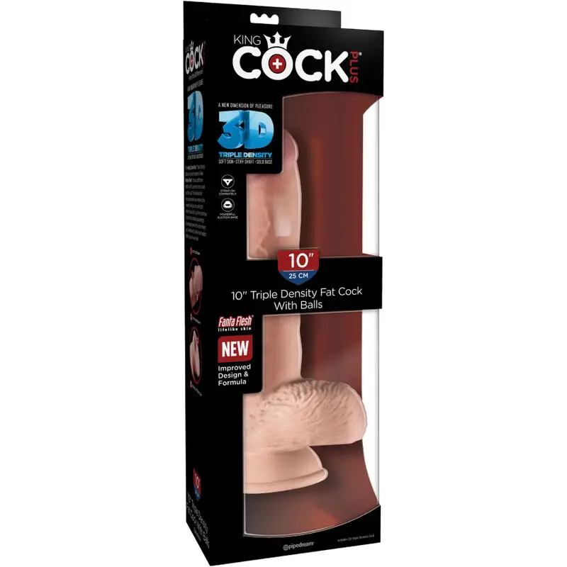 KING COCK - PENE REALISTICO CON SFERE 19.4 CM LEGGERO - immagine 7