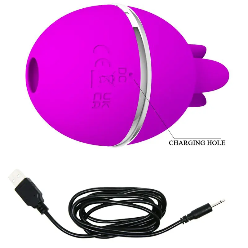 PRETTY LOVE – Gemini Ball Stimolatore in silicone rotondo viola - immagine 3