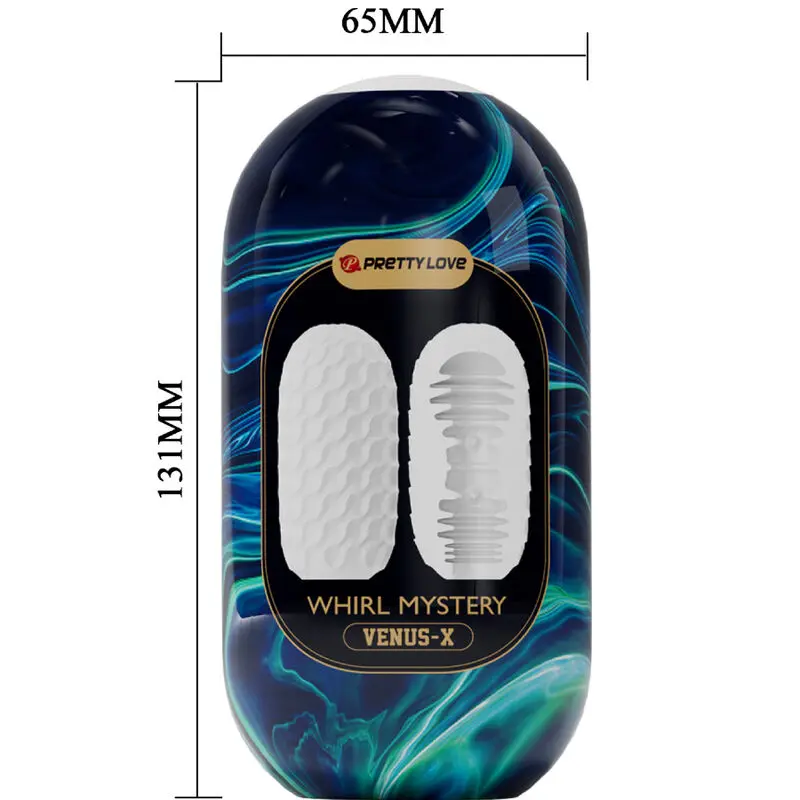 PRETTY LOVE - UOVO MASTURBATORE WHIRL MYSTERY VENUS - immagine 6