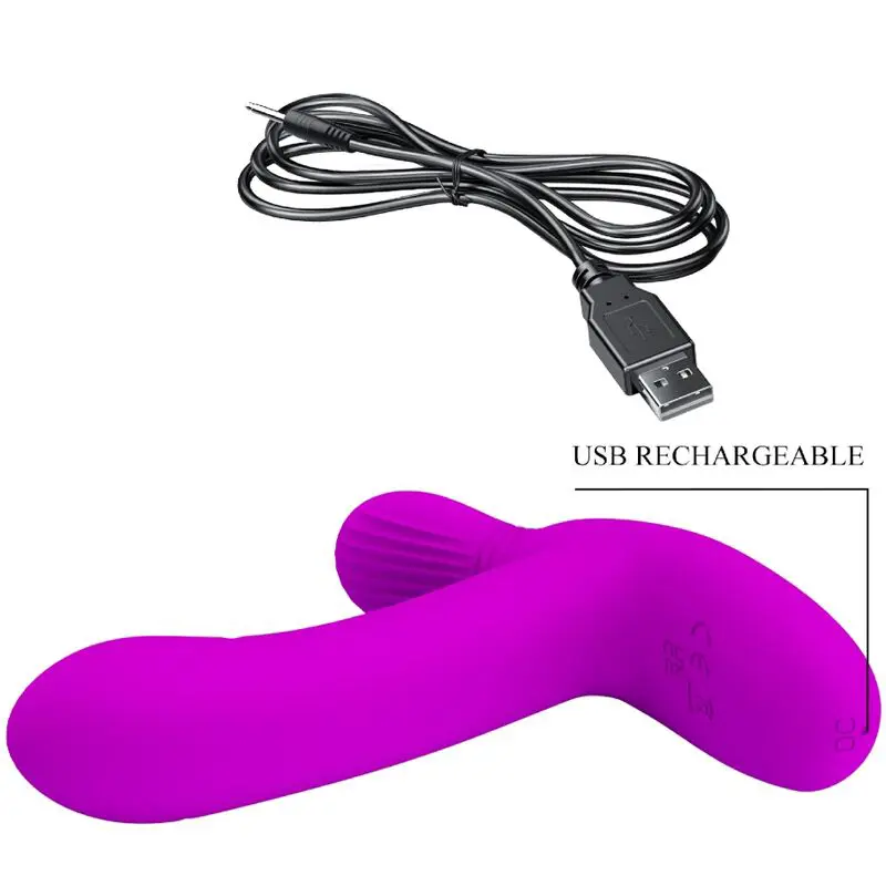 PRETTY LOVE - MASSAGGIATORE PER CLITORIDE GERI TELECOMANDO ROSA - immagine 8