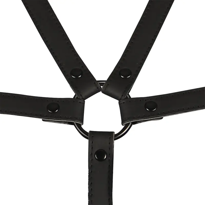 FETISH SUBMISSIVE BONDAGE - IMBRACATURA REGOLABILE TORSO E BRACCIA - immagine 6