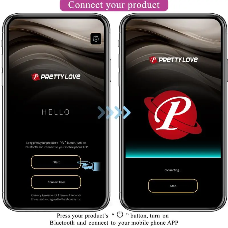 PRETTY LOVE - UOVO VIBRANTE RICARICABILE ROSA CATALINA - immagine 2