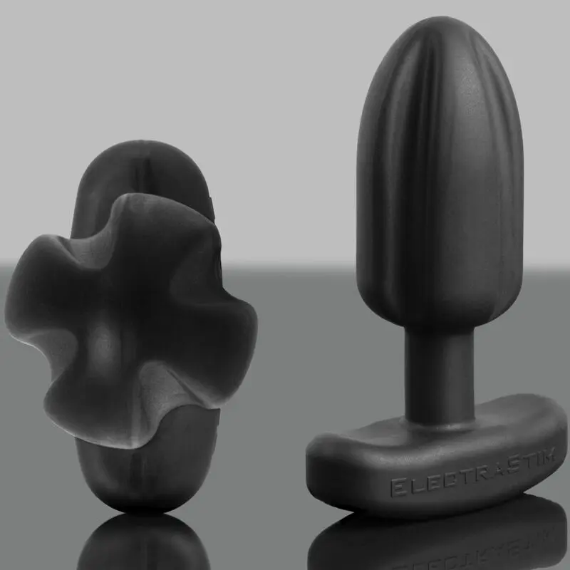 ELECTRASTIM - TARTARUS PLUG ANALE QUADRIPOLARE IN SILICONE NERO - immagine 7