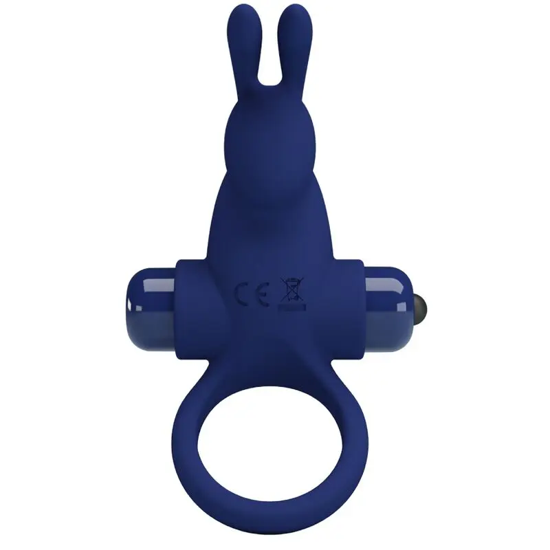 PRETTY LOVE - JIRO ANELLO CONIGLIO CON VIBRAZIONE BLU - immagine 2