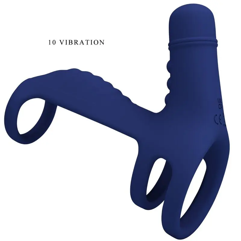 PRETTY LOVE - ANELLO VIBRANTE ELISH CON ESTENSIONE BLU - immagine 7