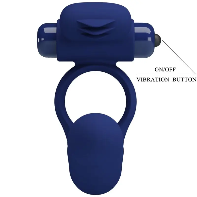 PRETTY LOVE - AJMAL ANELLO VIBRANTE CON SPINA BLU - immagine 10