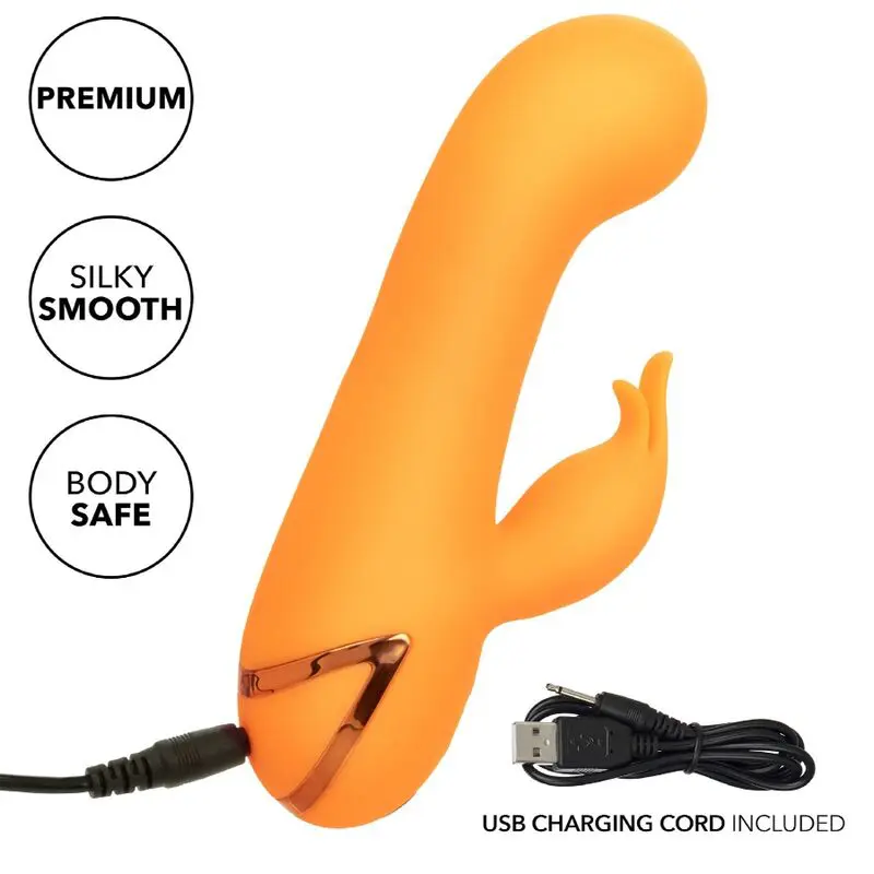 CALEXOTICS - MONTECITO MUSE VIBRATORE RABBIT ORANGE BY CALIFORNIA DREAMING - immagine 9