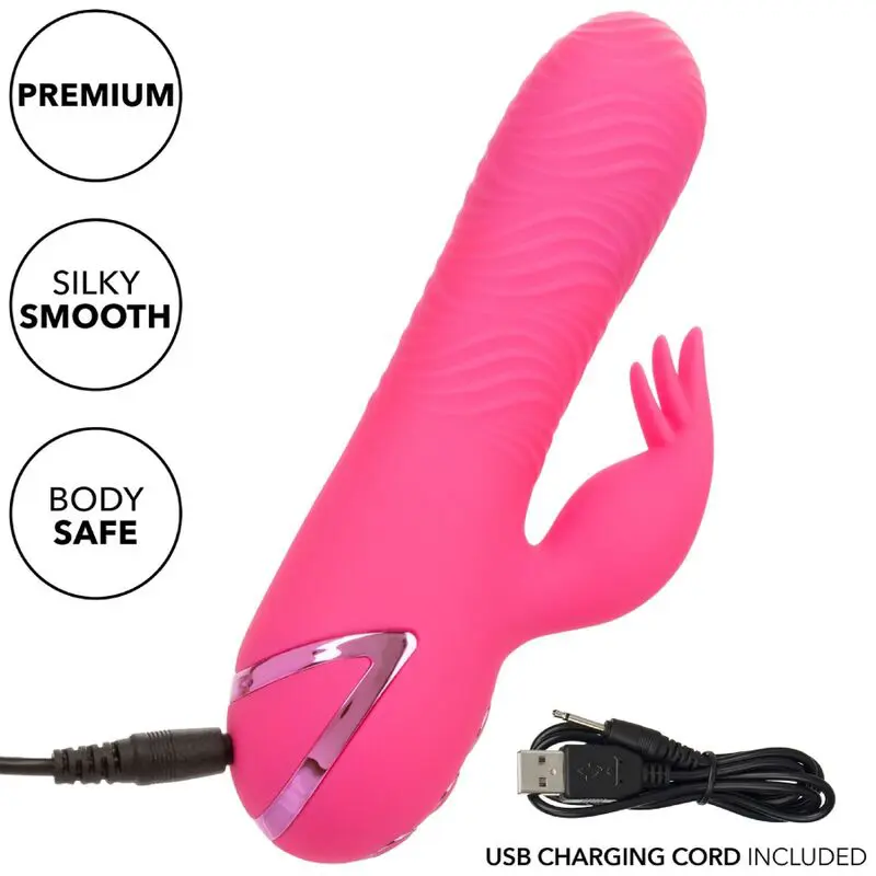 CALEXOTICS - SACRAMENTO SWEETIE VIBRATORE RABBIT PINK BY CALIFORNIA DREAMING - immagine 9
