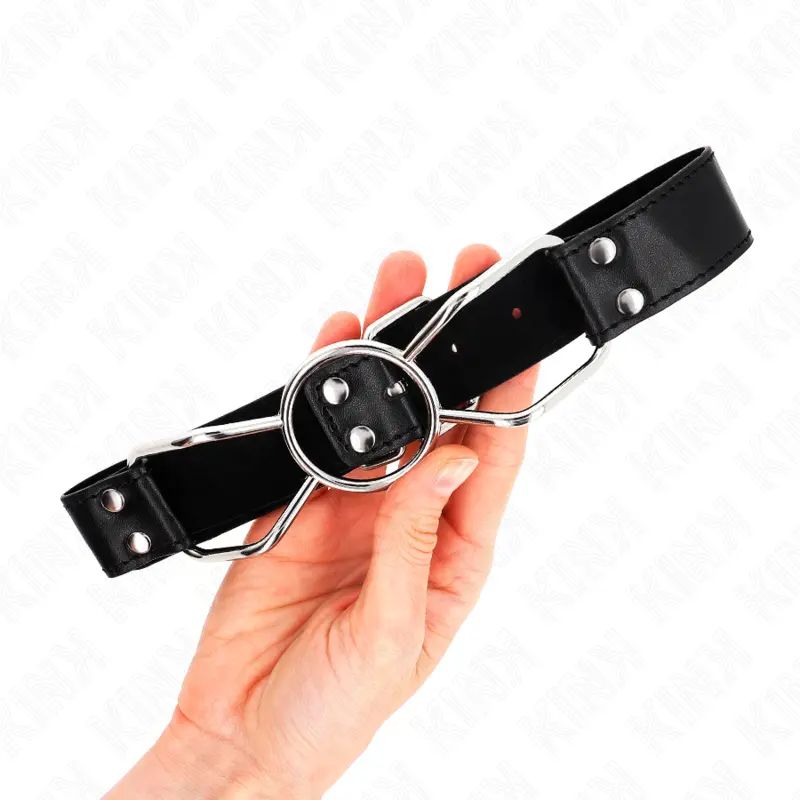 KINK - BAVAGLIO BOCCA RAGNO 60 X 3 CM TAGLIA M 4,5 CM - immagine 3