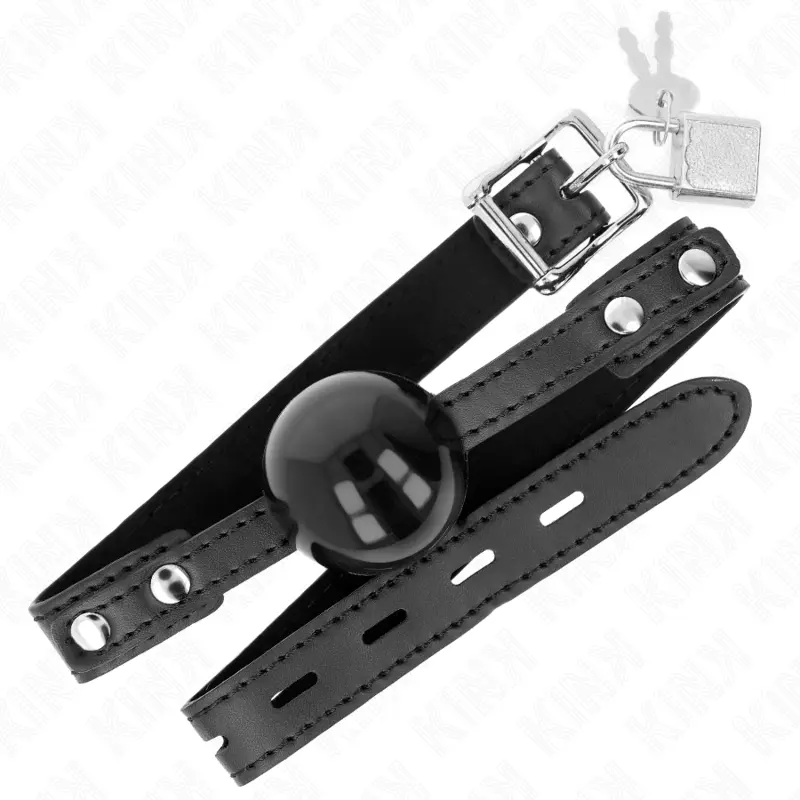 KINK - PALLA MORBIDA IN TPE 4 CM MODELLO GAG 3 60 x 2 CM REGOLABILE 37-52 CM - immagine 2