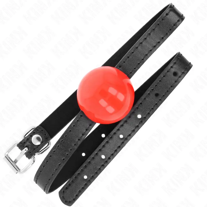 KINK - PALLA SINGOLA ROSSA GAG 4 CM 65 x 1,5 CM - immagine 2